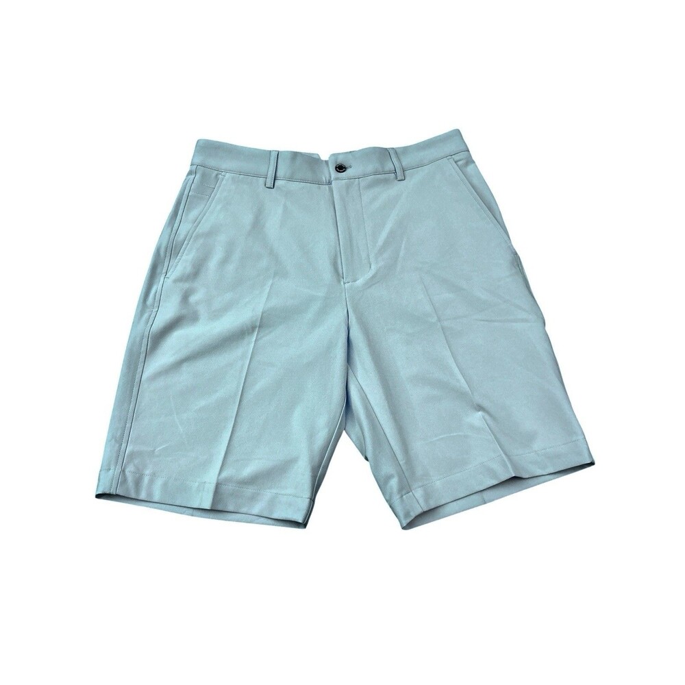 Dunning Golf Shorts Mens 30 Cashmere Blue Performance Stretch Flat Front NWT